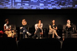 Bechdel Tested's last panel talk, on women in comedy. Photo credit: Akemi Liyanage.
